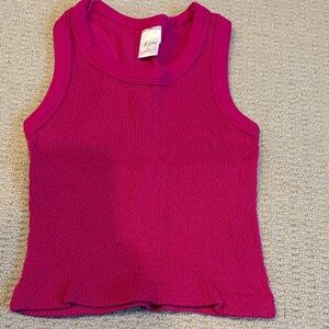 Fuchsia Tank Top for Kids